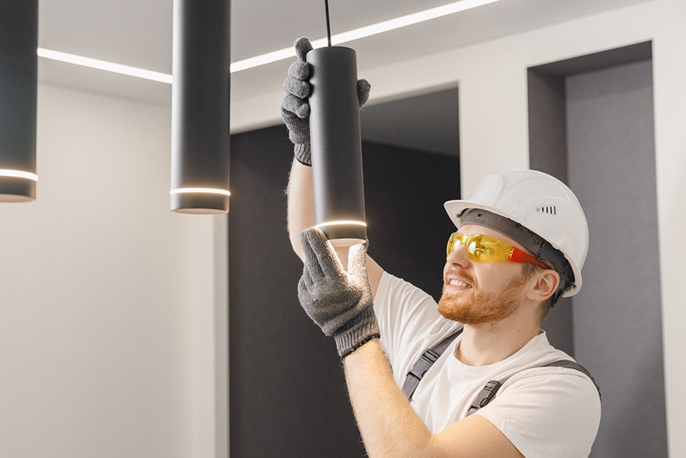 Innen­beleuchtung bei Main-Kinzig-Photovoltaik GmbH in Erlensee