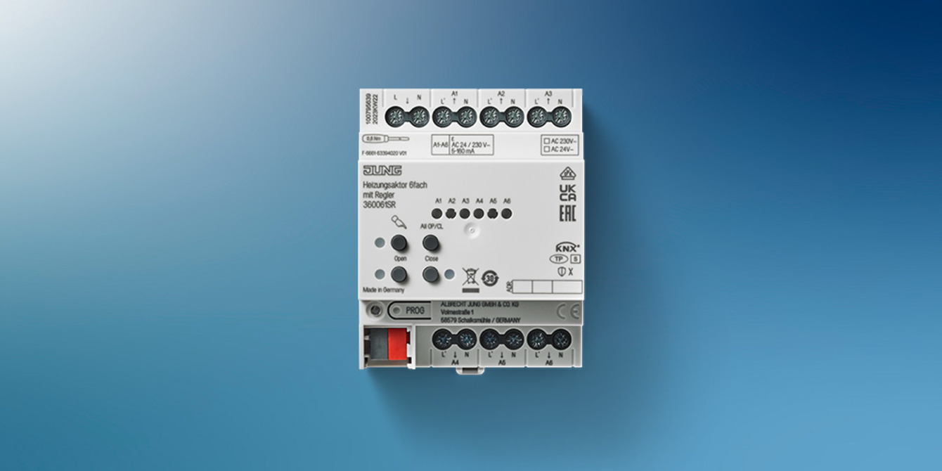 KNX Heizungsaktor 6-fach bei Main-Kinzig-Photovoltaik GmbH in Erlensee